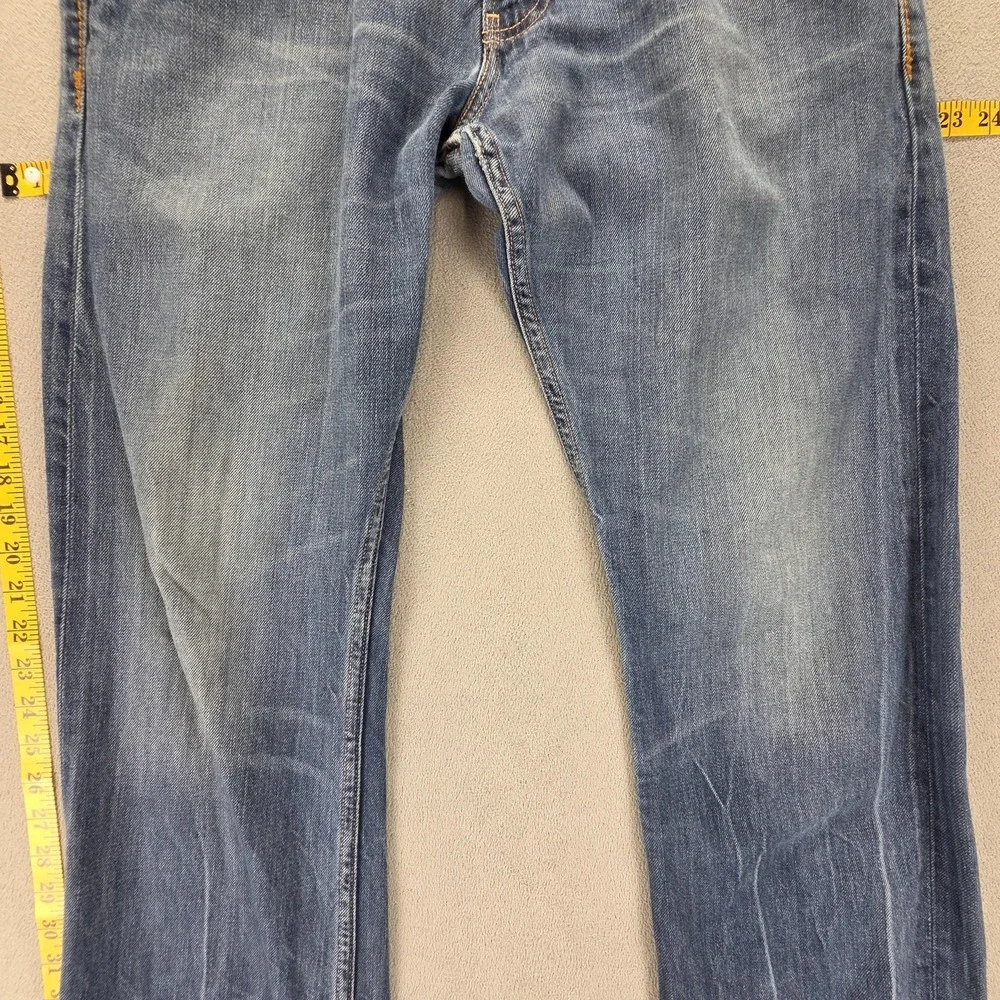 Vintage Levis Engineered Jeans Mens 33x34 Blue 506 Zip Fly Medium Wash